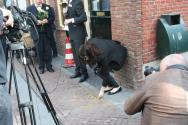 Stolpersteenlegging vrijdag 3 mei 2013. Foto’s Kyra Broshuis.